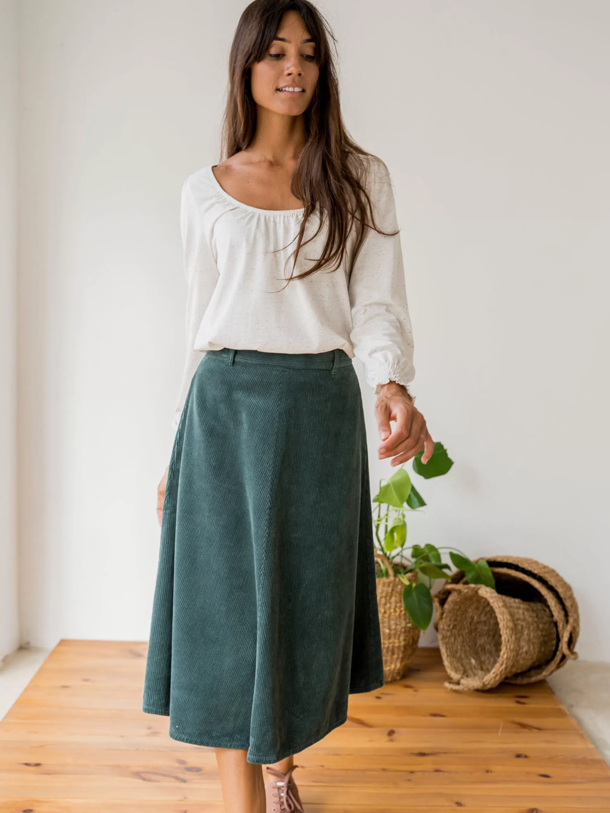 TWOTHIRDS Skirts-Rancho Foret Verte