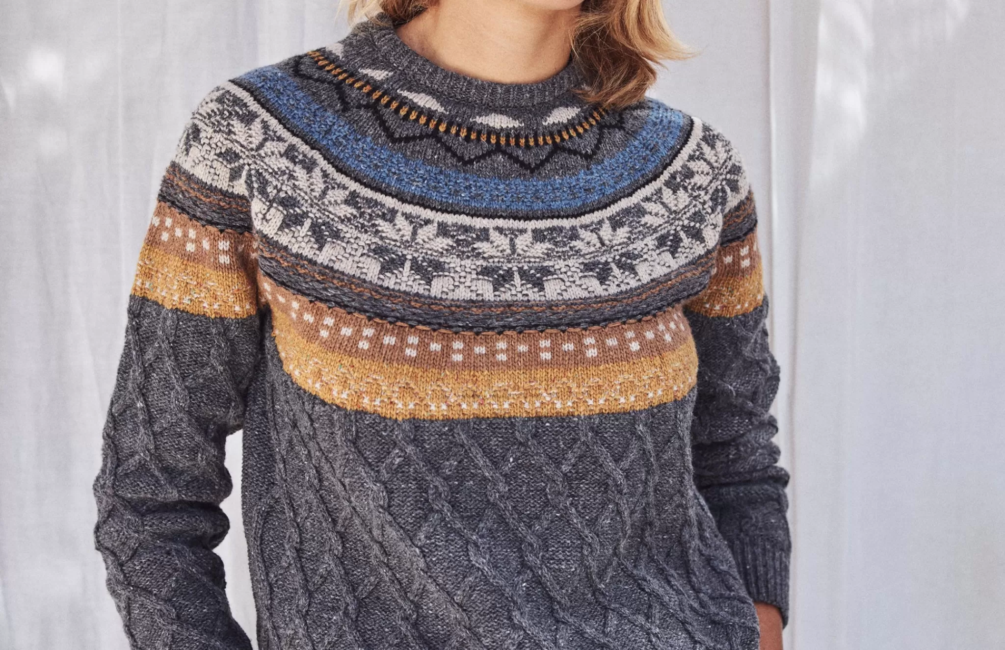 TWOTHIRDS Knits-Reao Gris Fonce
