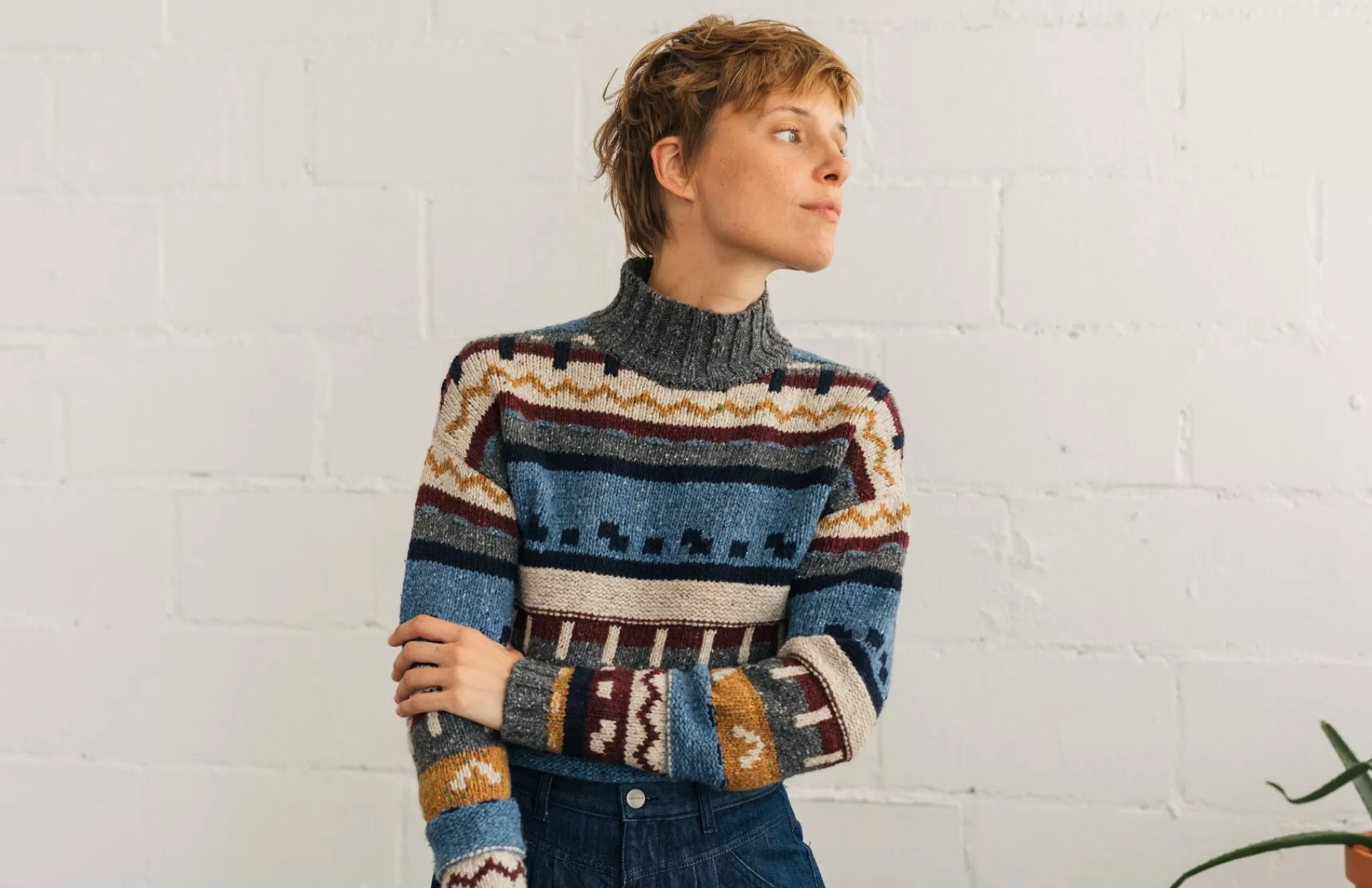 TWOTHIRDS Knits-Reynolds Rayures