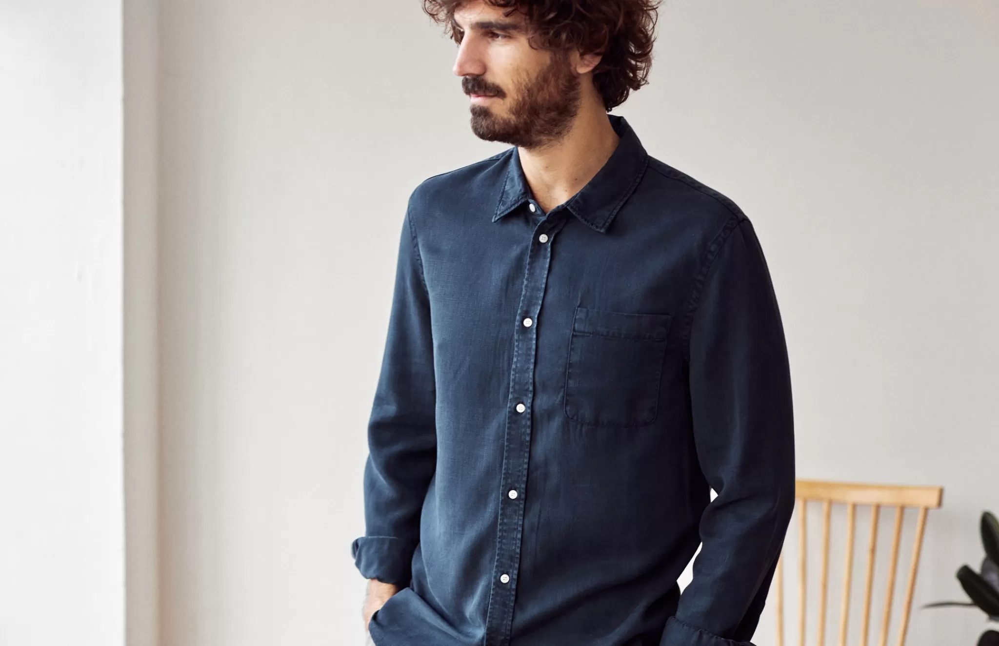 TWOTHIRDS Shirts-Roselle Ciel De Nuit