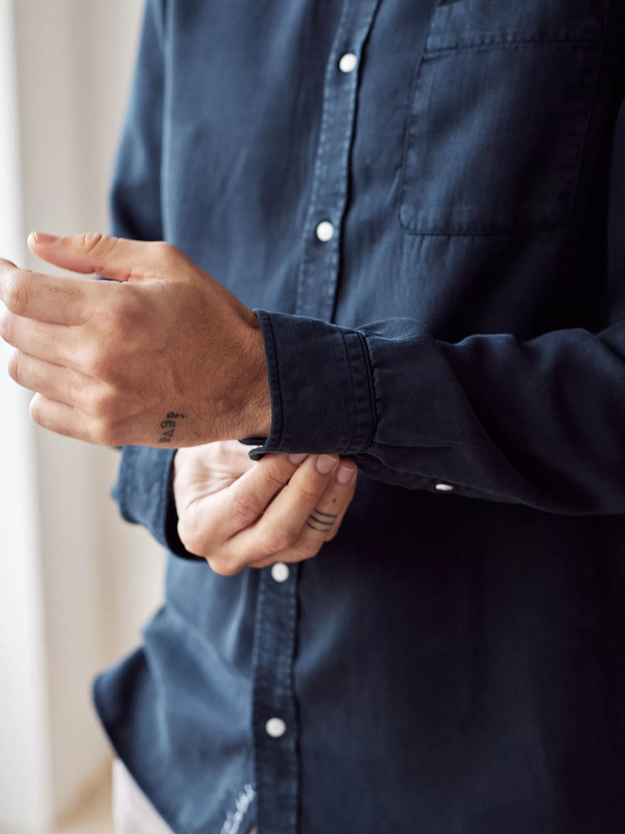 TWOTHIRDS Shirts-Roselle Ciel De Nuit
