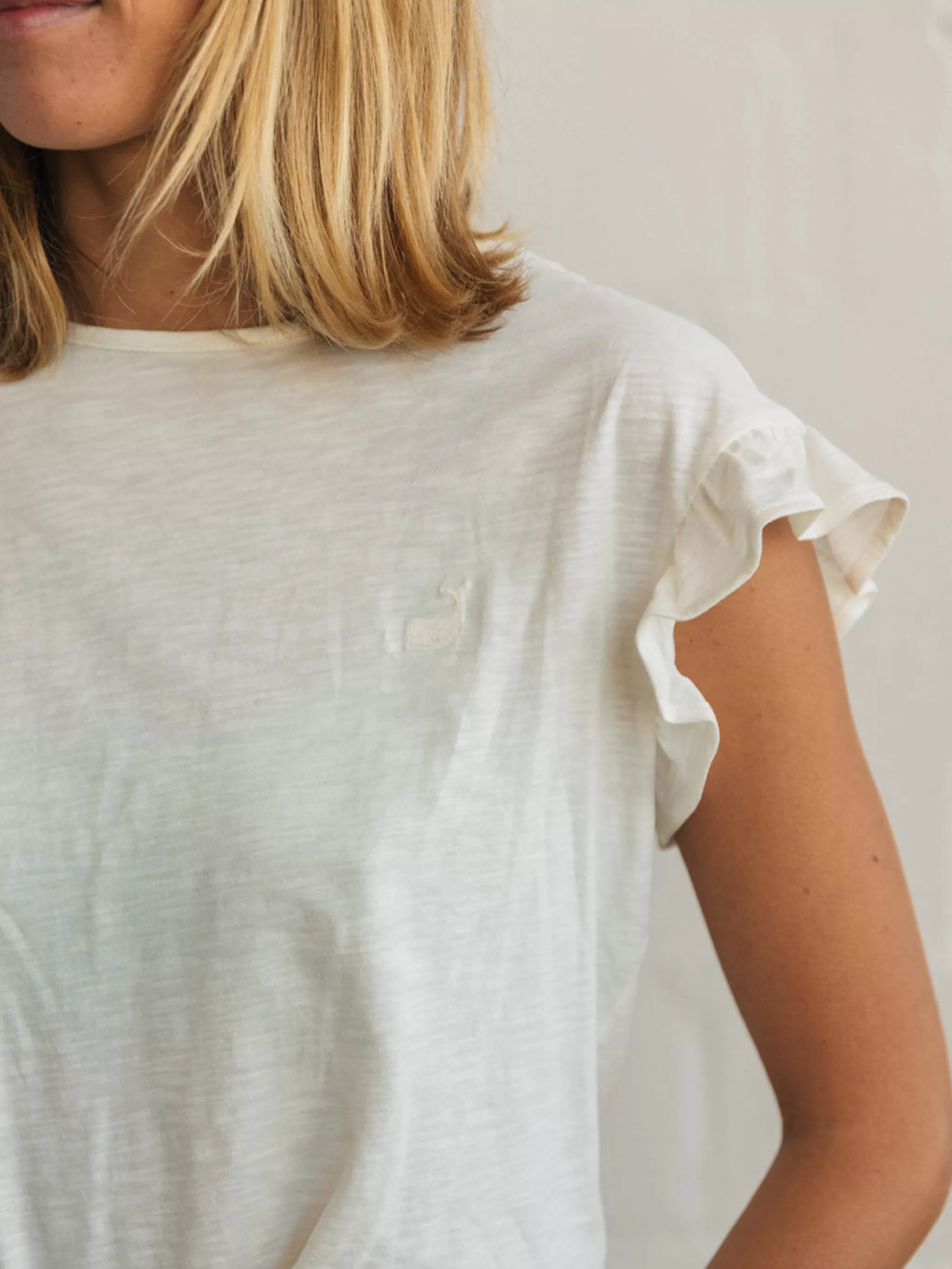 TWOTHIRDS Tops-Sabrina Blanc Casse