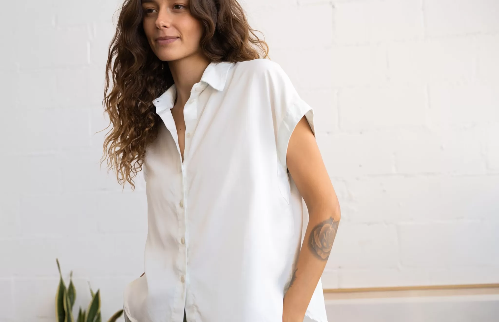 TWOTHIRDS Shirts-Serangan Blanc Casse