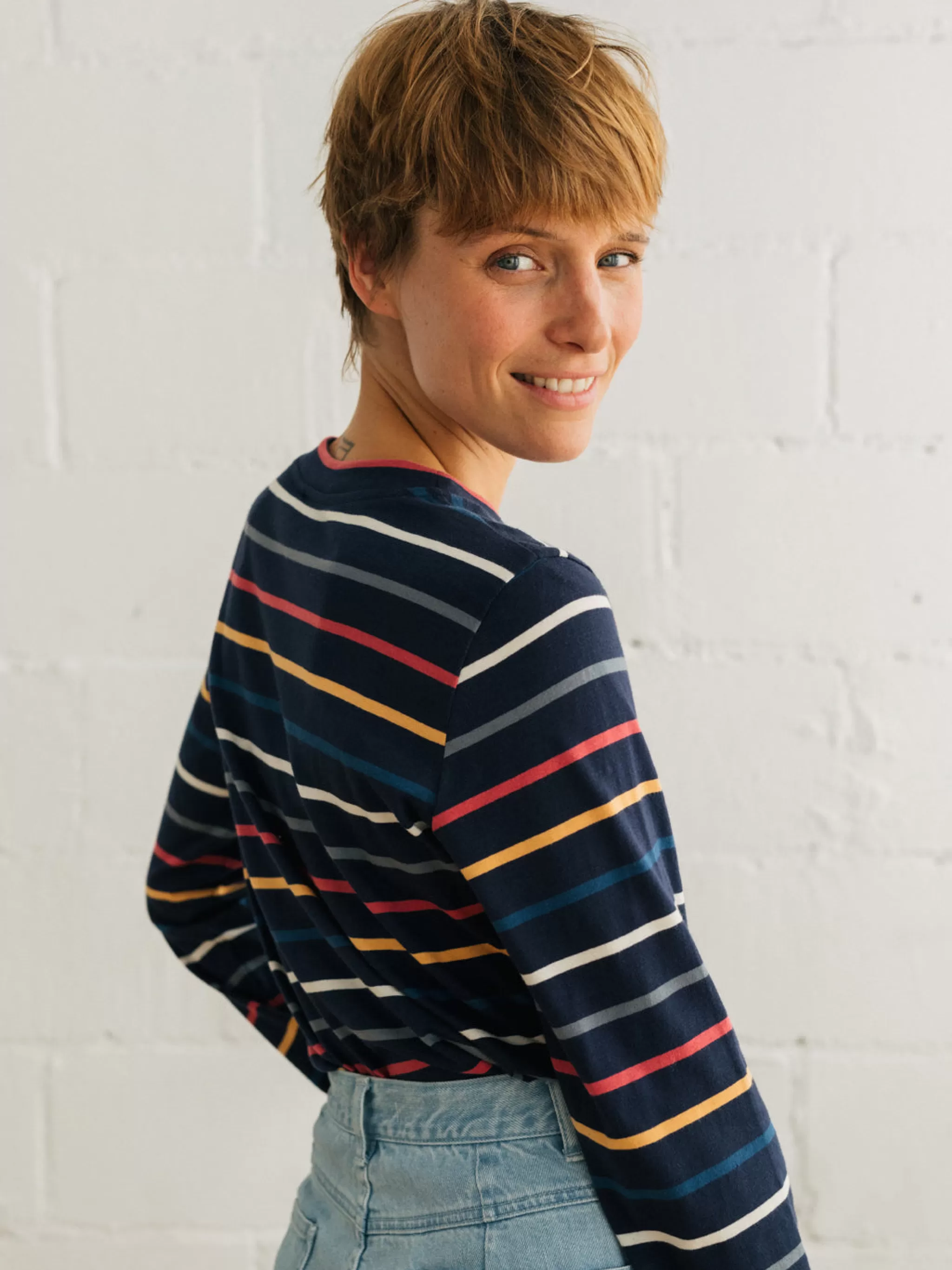 TWOTHIRDS Tops-Smyley Rayures Multicolores
