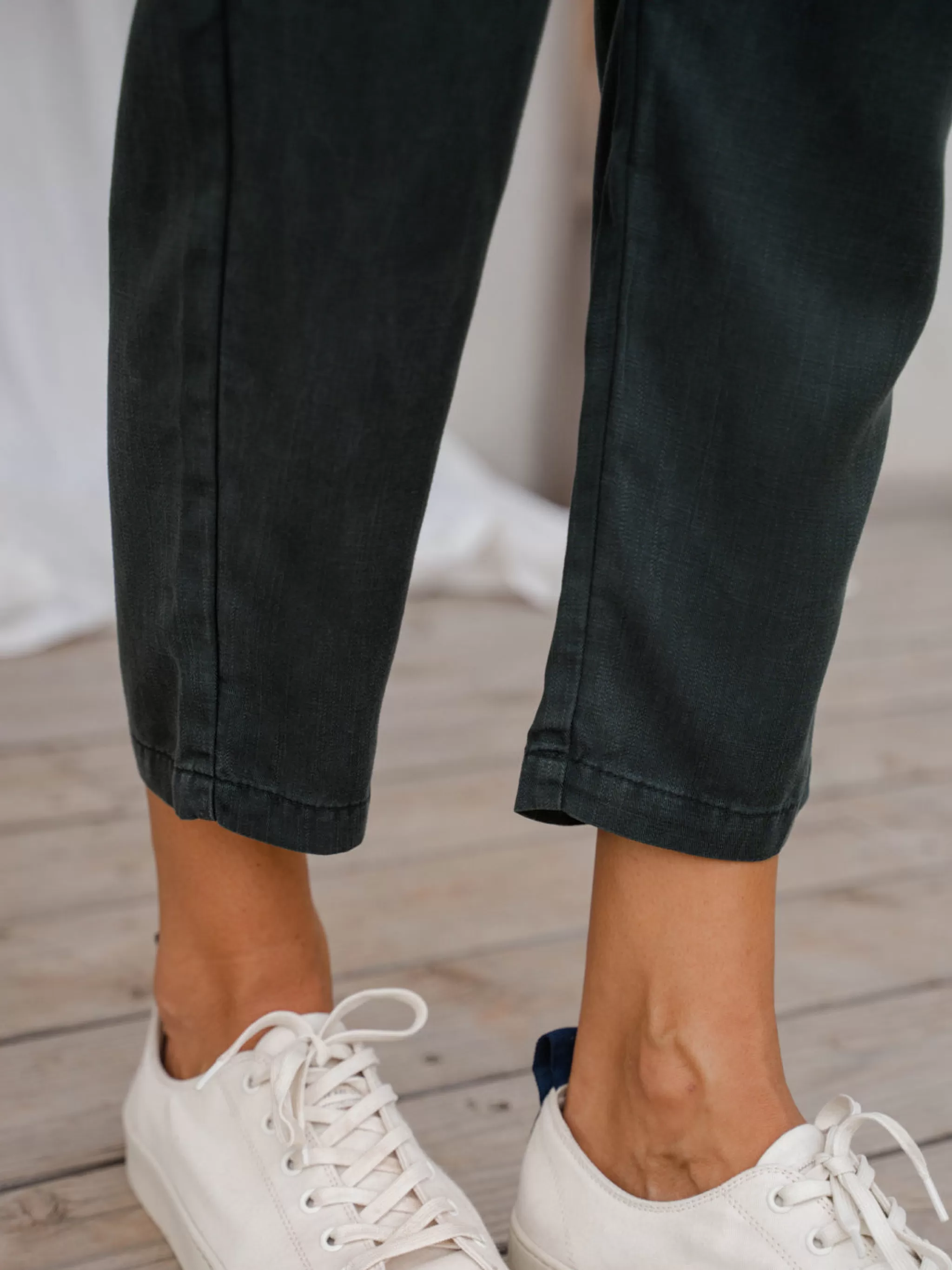 TWOTHIRDS Trousers-Takaroa Vert Profond