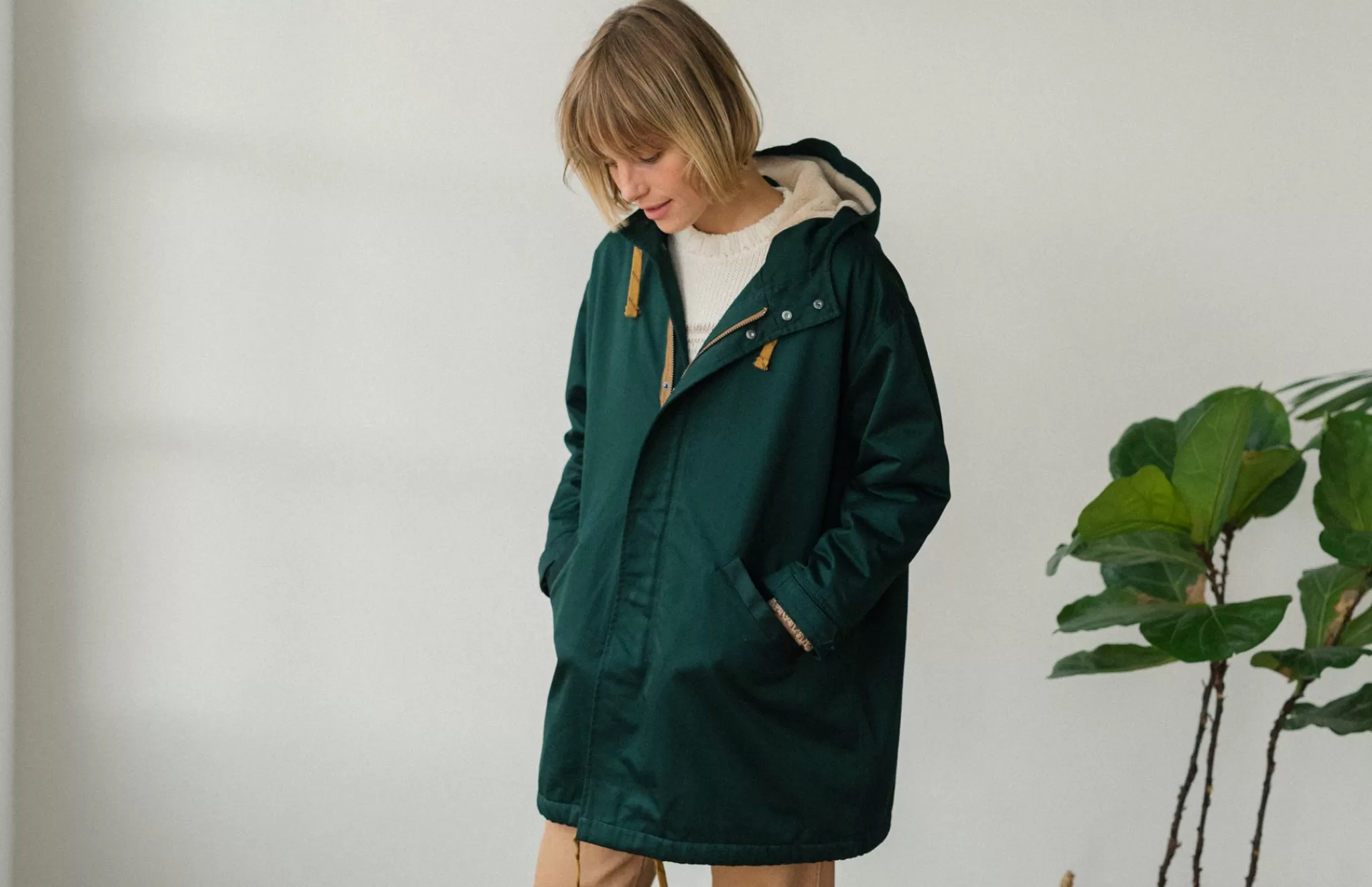 TWOTHIRDS Jackets-Tanna Vert Fonce