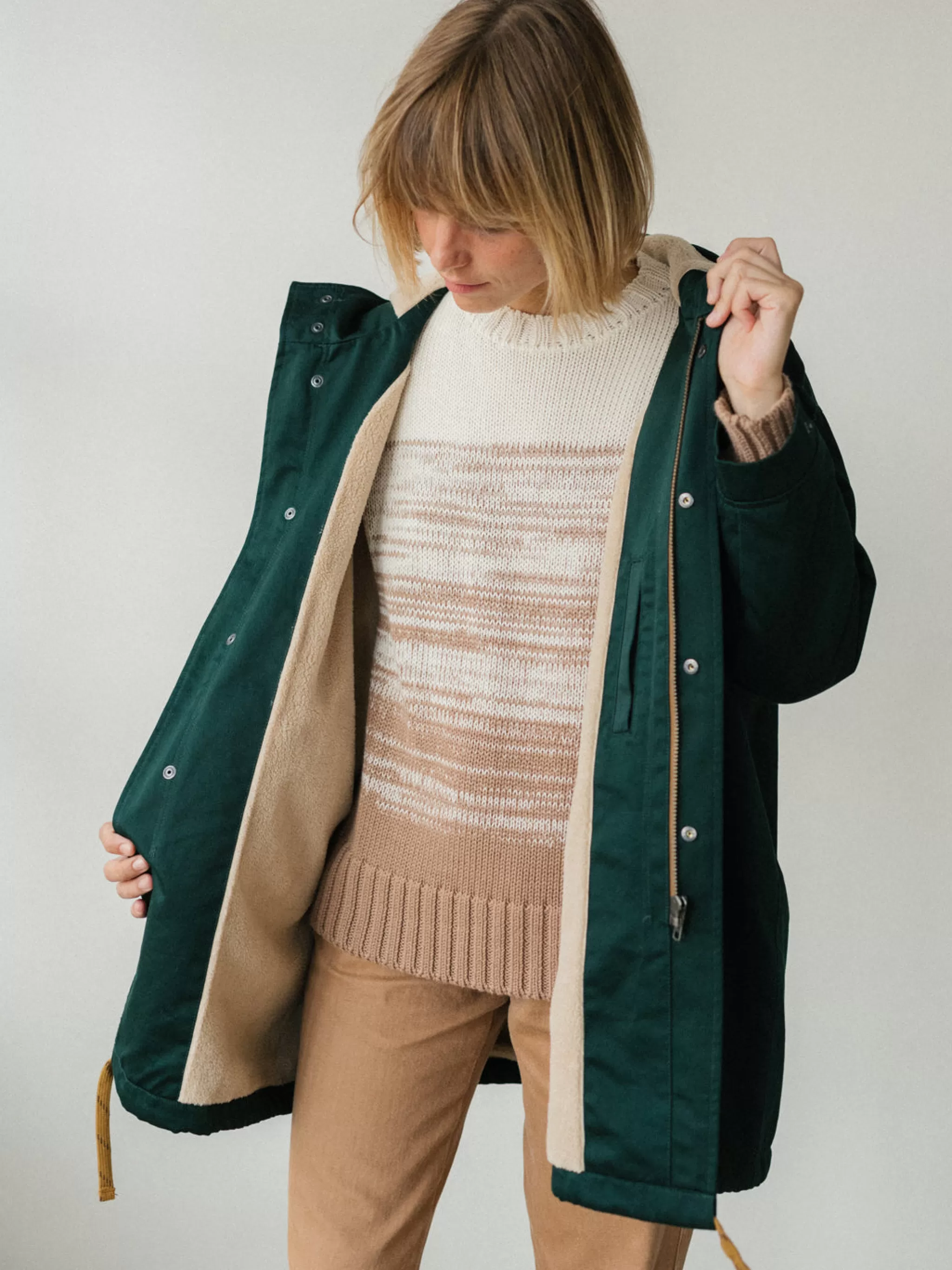 TWOTHIRDS Jackets-Tanna Vert Fonce