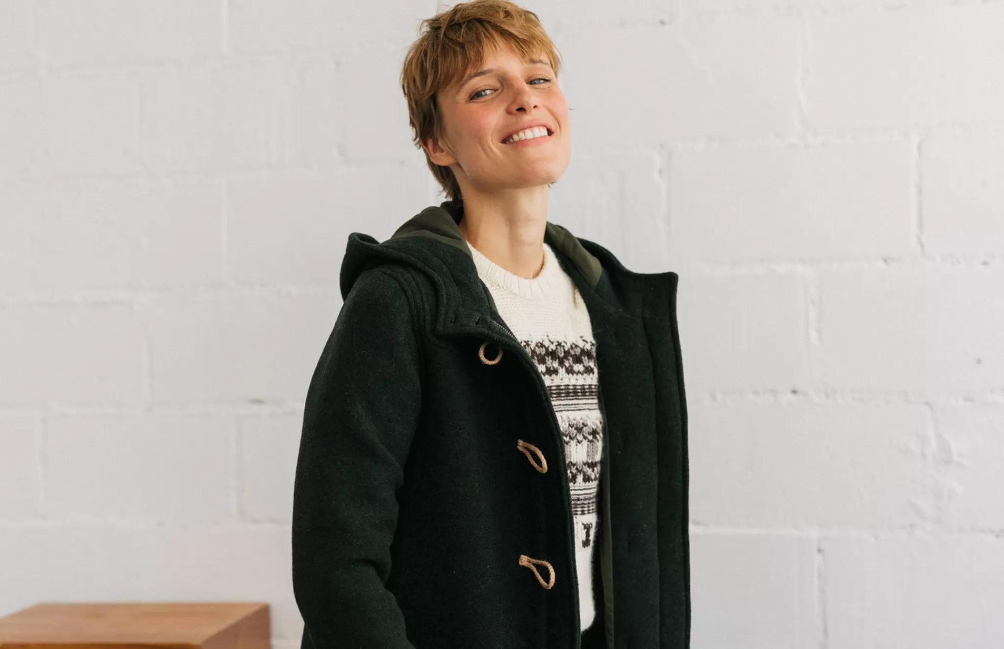 TWOTHIRDS Jackets-Taquile Vert Fonce
