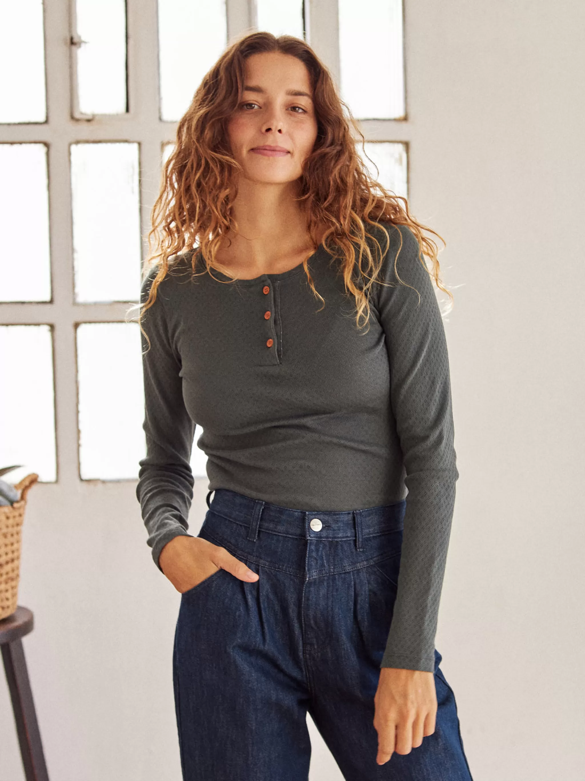 TWOTHIRDS Tops-Tervassari Vert Fonce