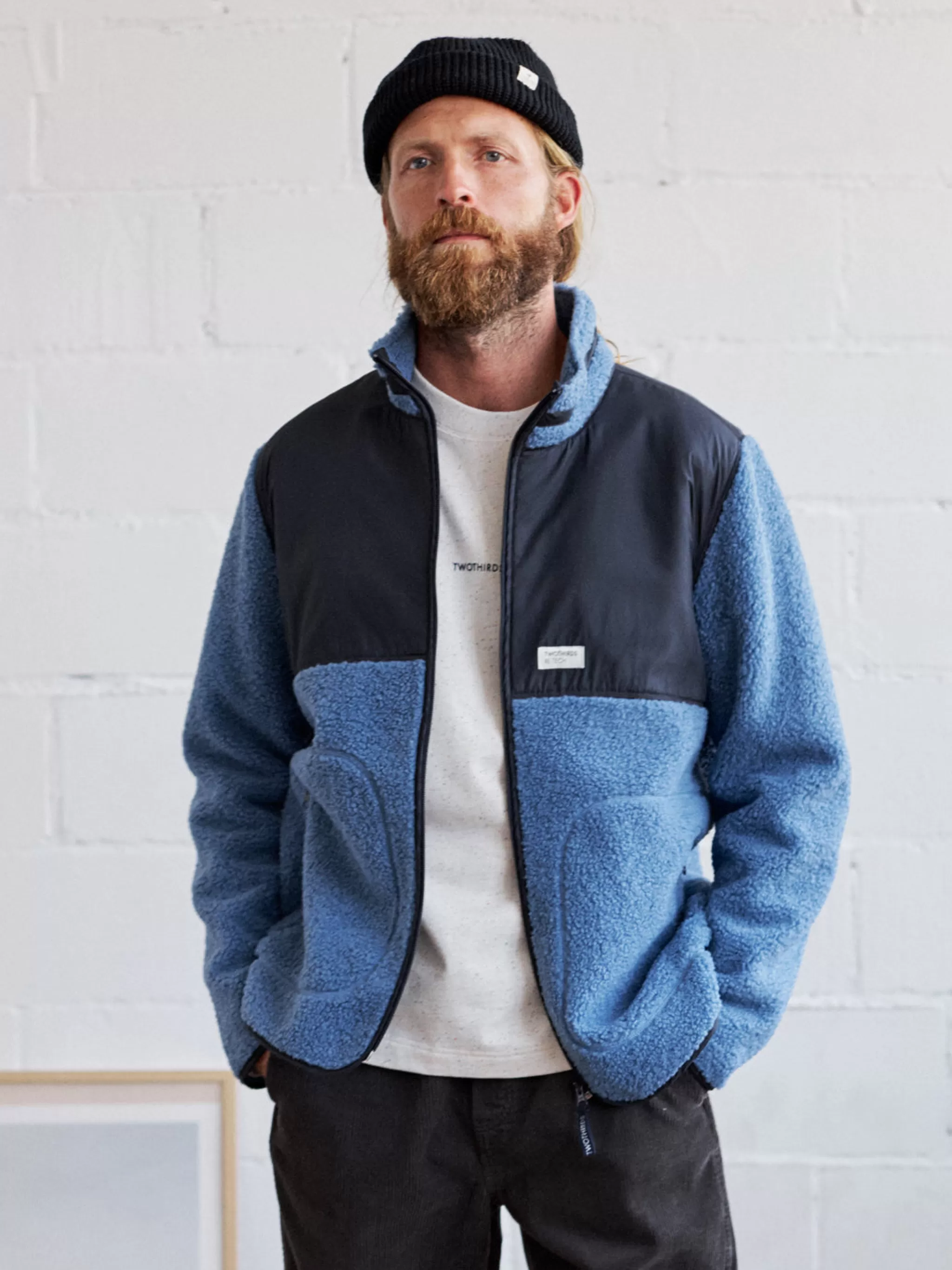 TWOTHIRDS Jackets-Torney Bleu