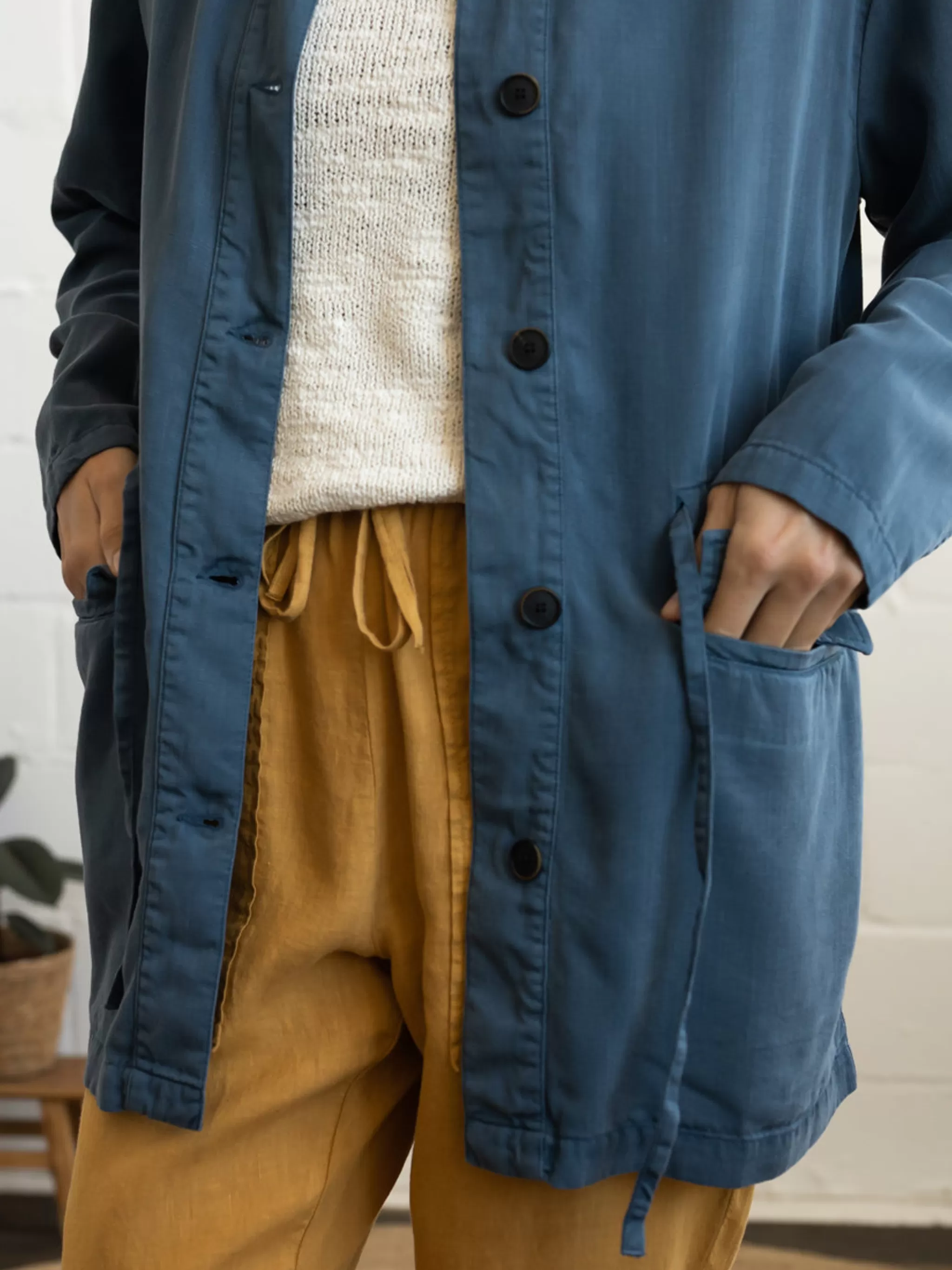 TWOTHIRDS Jackets-Tovu Bleu De Chine