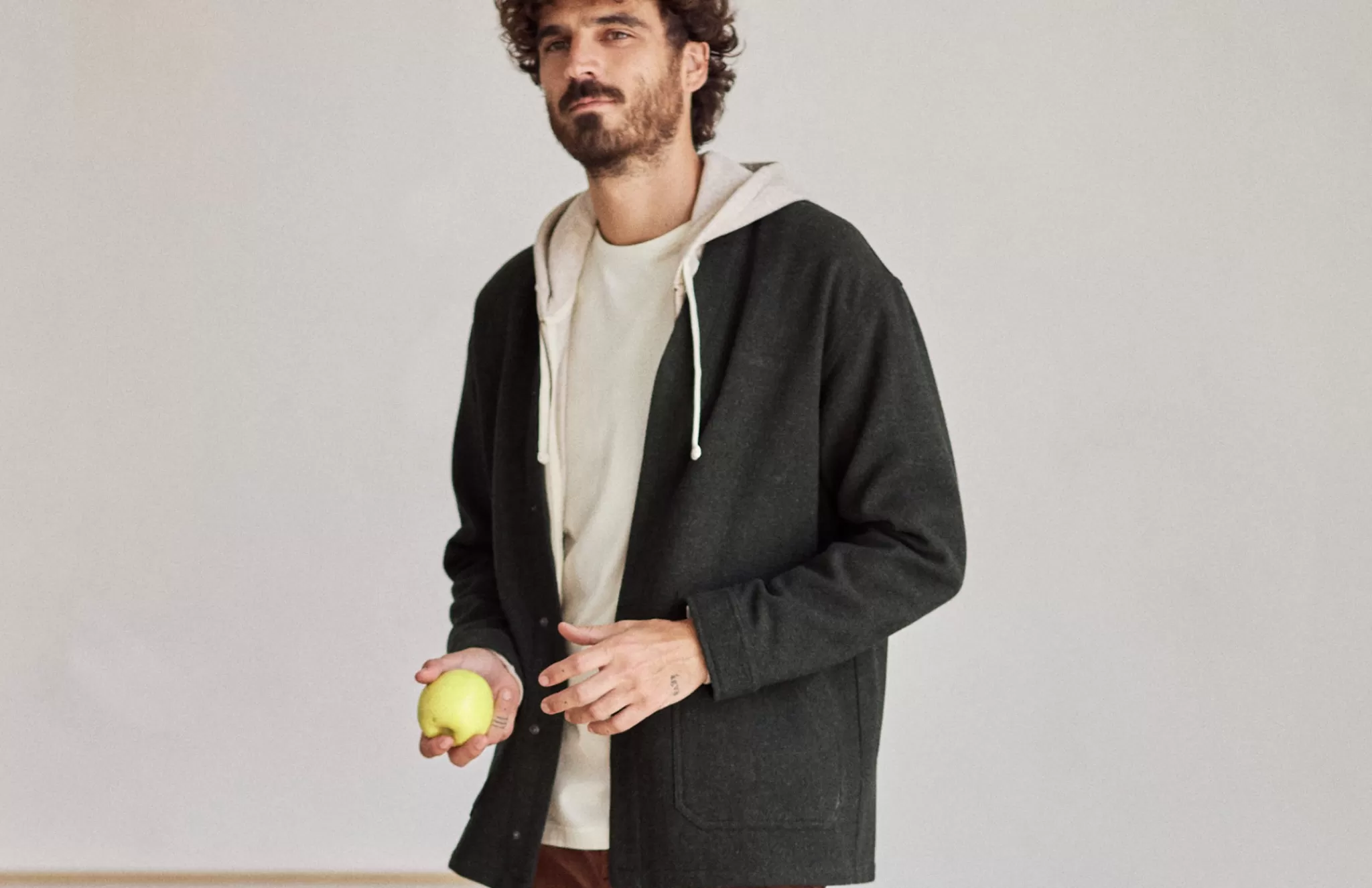 TWOTHIRDS Jackets-Troie Vert Fonce
