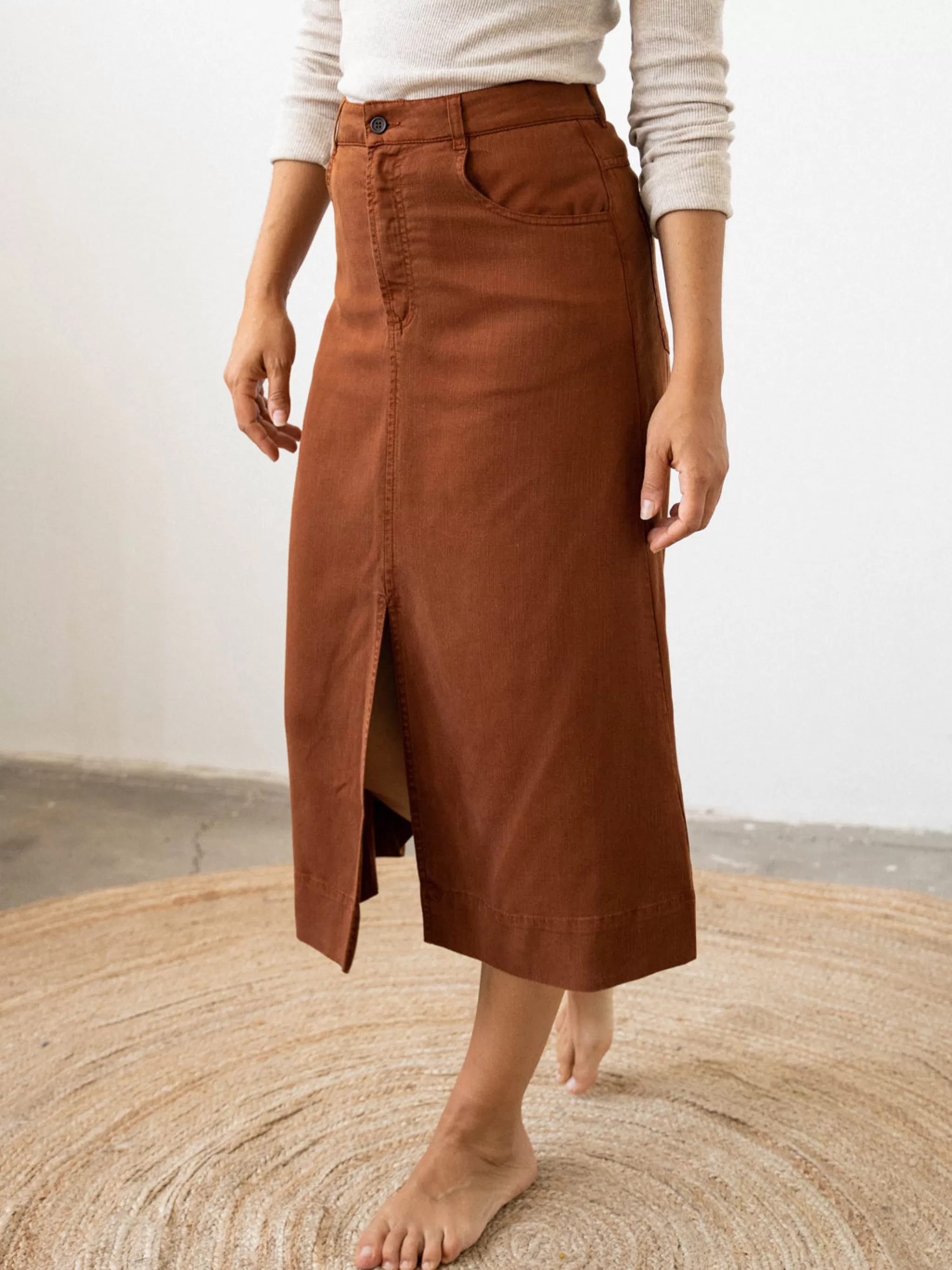 TWOTHIRDS Skirts-Tuanake Caramel Au Beurre