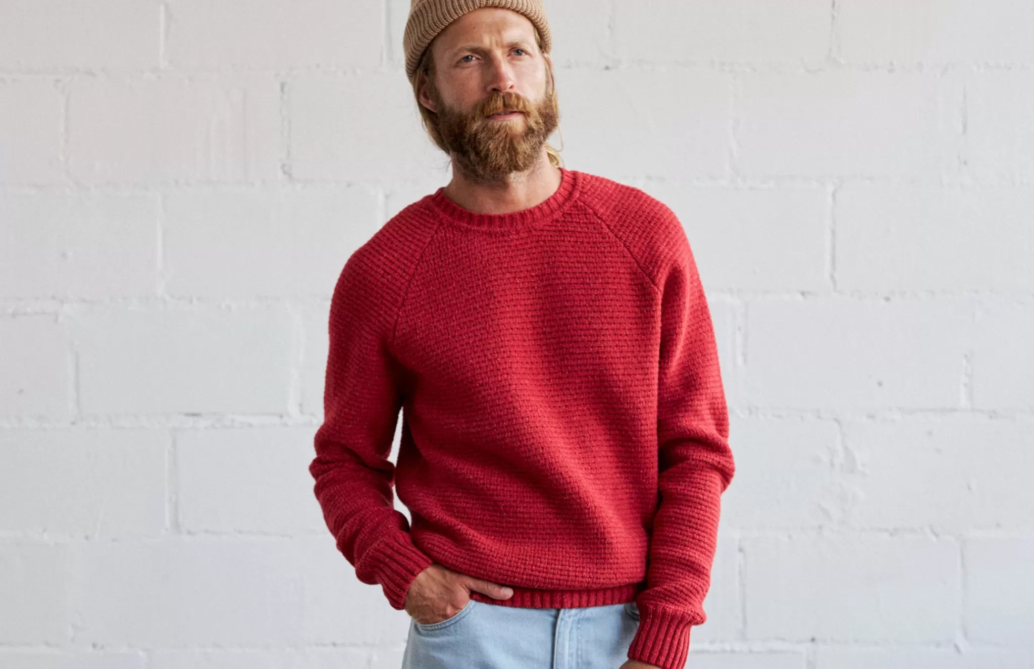 TWOTHIRDS Knits-Vaches Neps Multicolore Rouge