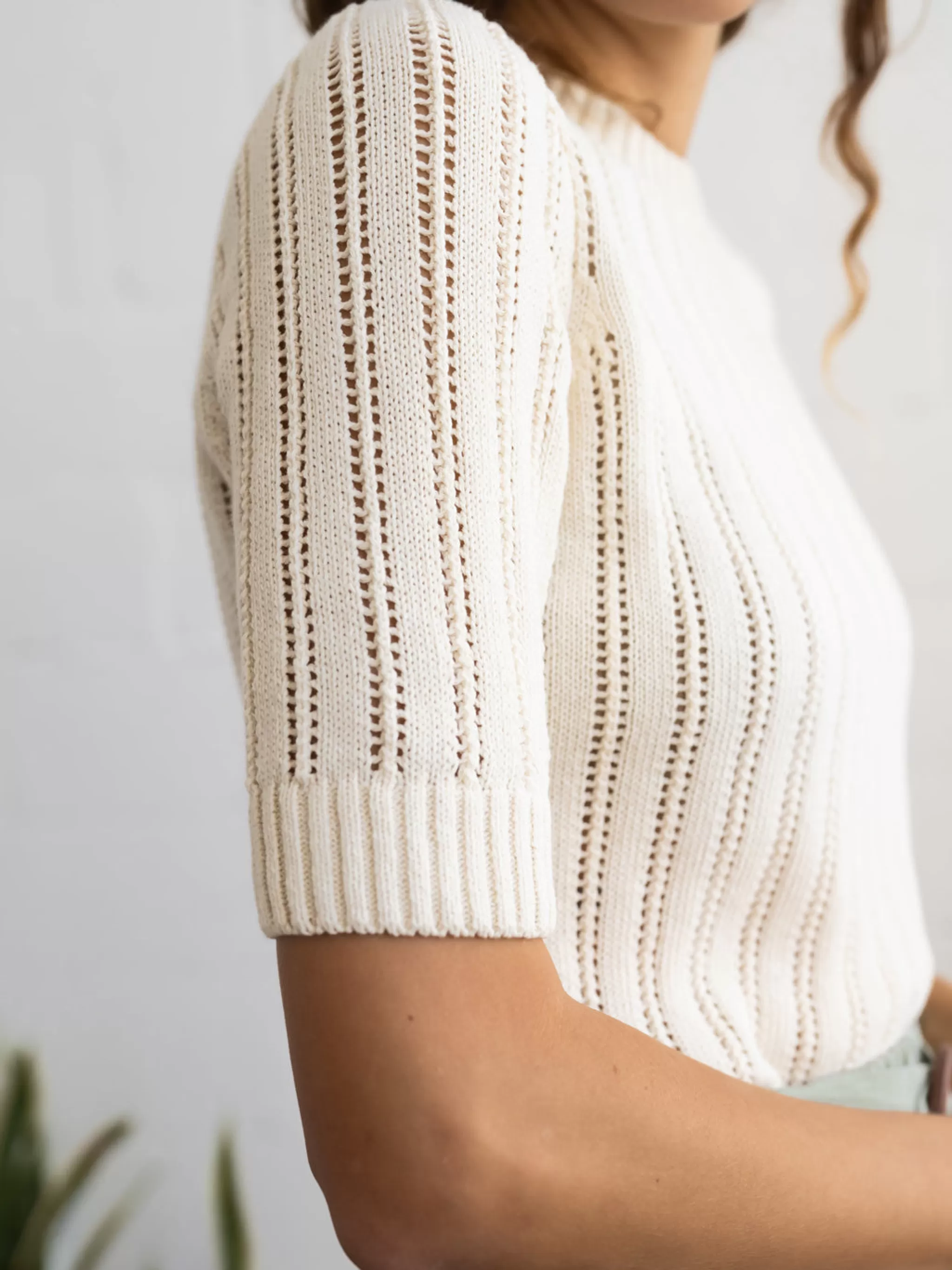 TWOTHIRDS Knits-Vallay Ecru