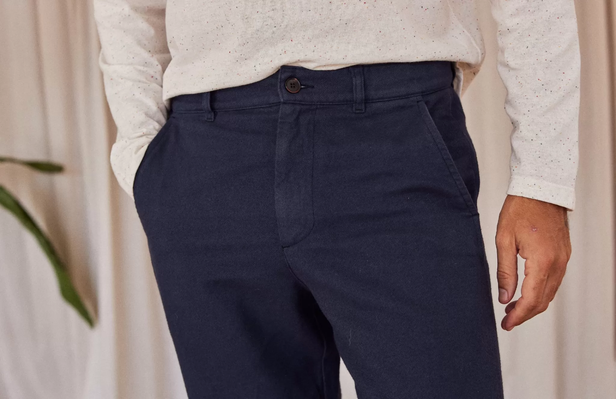 TWOTHIRDS Trousers-Vaqava Ciel De Nuit
