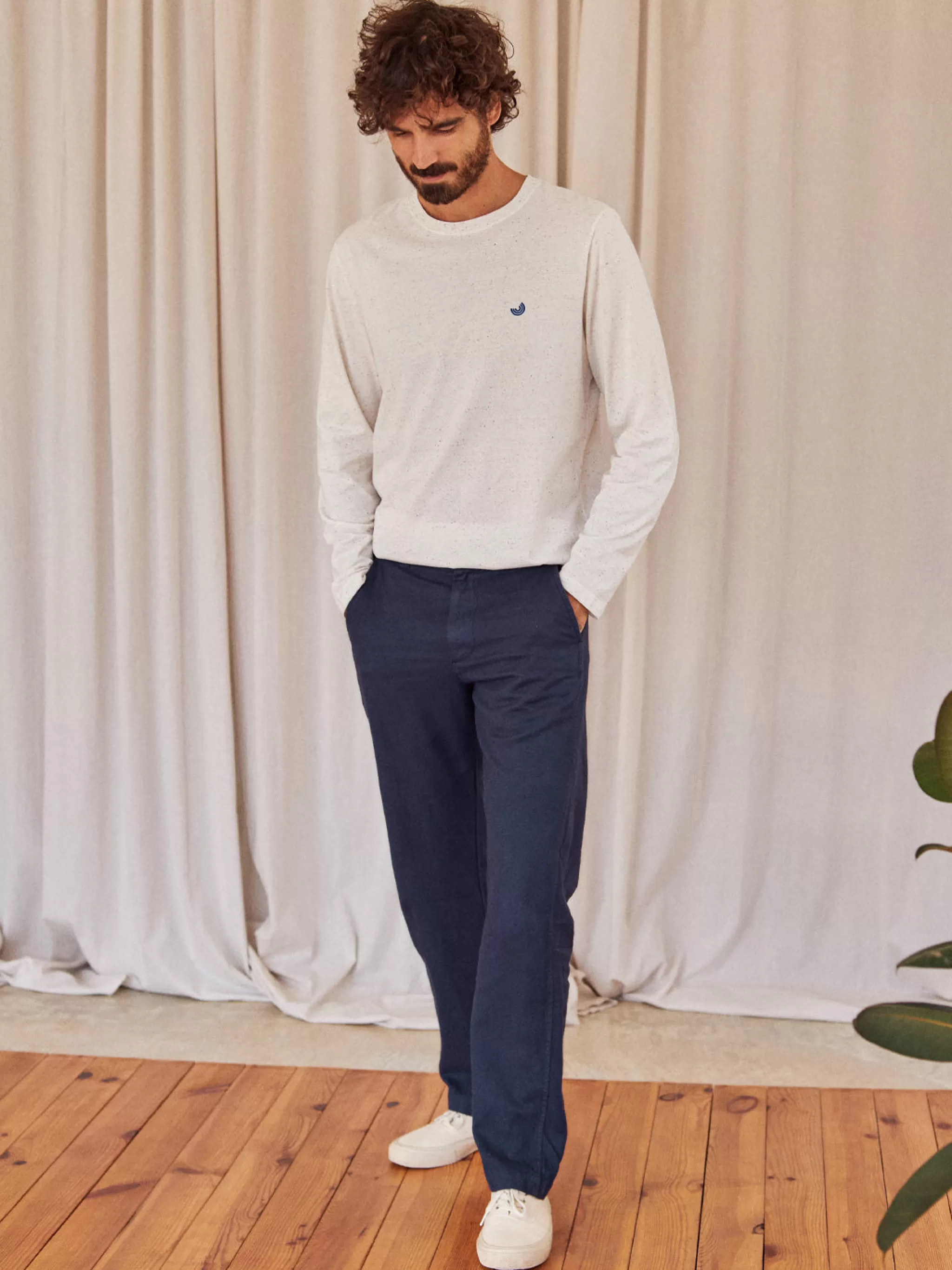 TWOTHIRDS Trousers-Vaqava Ciel De Nuit