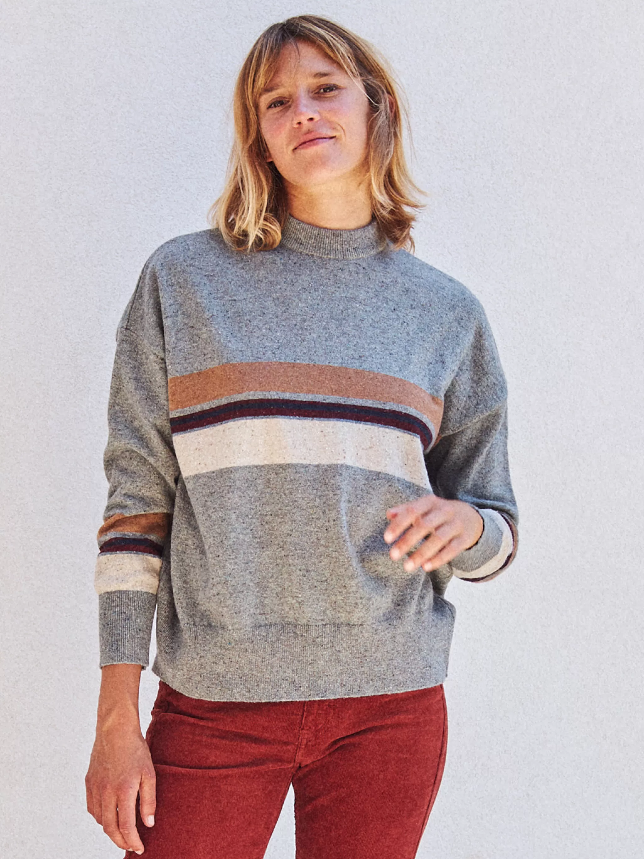 TWOTHIRDS Knits-Vieques Gris